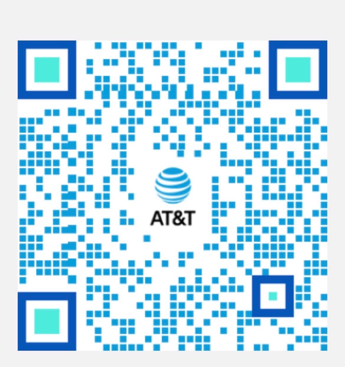 QR code linking to att.com/mystore/HW198BQ8
